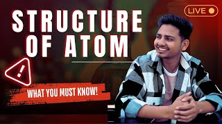 STRUCTURE OF ATOM  BOHAR MODEL  BIPIN SIR CLASSES LIVE [upl. by Stanly]