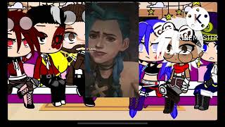 Arcane React To Jinx  Part 2  Arcane  Gachagirl95 [upl. by Cullie]