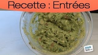 Recette de verrines  Le Guacamole mexicain [upl. by Wengert]