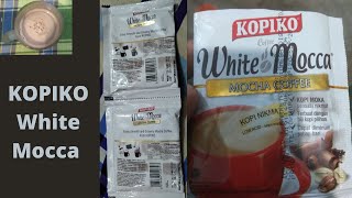 How to make KOPIKO White Mocca Mocha coffee [upl. by Attenahs435]