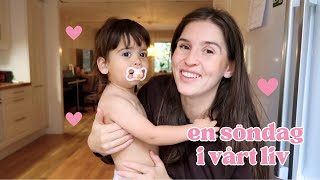 En regnig dag i oktober  date med mini me VLOGG [upl. by Ellah]