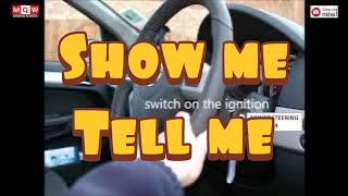 Show me Tell me Questions UK Car Learner driving test MQW Driving School [upl. by Naujud650]