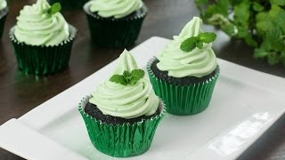 Chocolate Mint Cupcakes Recipe [upl. by Leigha14]