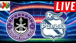 Mazatlan Fc vs Puebla Live Score [upl. by Latsirhc]