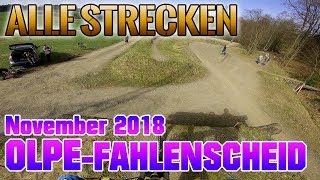 Alle Strecken  All Tracks 2018 OlpeFahlenscheid [upl. by Halsy]