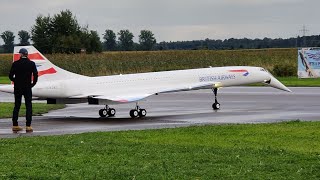 Concorde RC Flight  Jets and Props 2022 [upl. by Veradis]