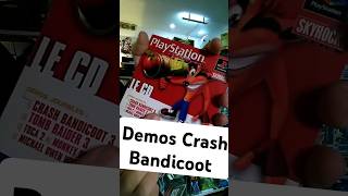 Mes Demos Crash Bandicoot 🍎crashbandicoot playstation ps2 ps1 sony demo [upl. by Harbed]