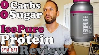 Natures Best Zero Carb Protein Powder ISOPURE Supplement Review [upl. by Mohamed812]