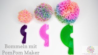 Super einfache Bommeln machen  PomPom Maker [upl. by Nehpets]