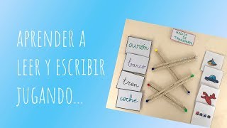 Aprender a leer y escribir jugando 📝 👌🏻 👩🏻‍🏫  Learn to read and write while you play 📝 👌🏻 👩🏻‍🏫 [upl. by Ehrman]