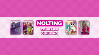 Nolting Longarm Quilting Machines Live Stream [upl. by Franciska]