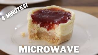 4 Minute Microwave Cheesecake [upl. by Uni]