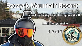 SMR Szczyrk Mountain Resort 2024 zjazd trasą 3 quotSzczyrkowska IIquot Z Hali Skrzyczeńskiej do Gondoli [upl. by Ute]