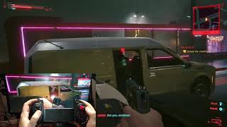 Playing Cyberpunk 2077 with an Ipega PG9023 Android Controller [upl. by Anirazc]