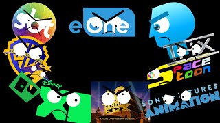 PBS vs SBT vs WB vs SW vs Disney XD vs TCF vs Spacetoon vs THX vs eOne vs Sony Pictures Animation [upl. by Krefetz322]