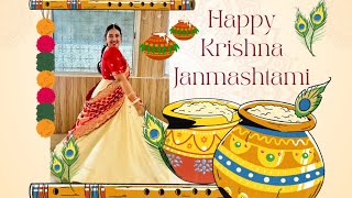 Janmashtami Dance Group Dance Krishna Theme Dance Latest Krishna Songs janmashtamispecial jhula [upl. by Naerb]