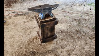 An anvil the beginning of a blacksmith hobby and some antique engines [upl. by Celestyna675]