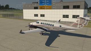 AirfoiLabs King Air 350 Startup Tutorial XPlane 11 [upl. by Enoyrt]