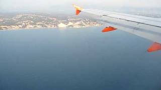 EasyJet Landing at Nice Côte dAzur Airport [upl. by Eneirda68]