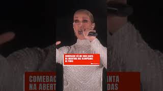 Comeback Céline Dion canta na abertura das Olimpíadas de Paris [upl. by Syverson]