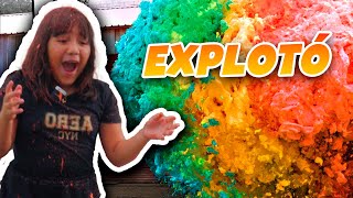 PASTA DE DIENTES PARA ELEFANTES EXPLOSIVA 😱  SOY BRIANA [upl. by Sirc]