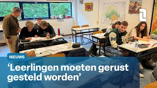 In meivakantie in de schoolbanken voor examentraining  L1 Nieuws [upl. by Mistrot]