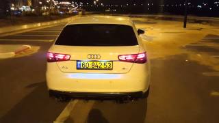 Audi A3 8v 18T with custom exhaust [upl. by Shelagh808]