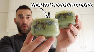 5Ingredient Matcha Pudding Cups  Easy Healthy amp Delicious [upl. by Nedrah]