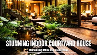 Elevate Space with Indoor Courtyard House Design Ideas [upl. by Drusilla]