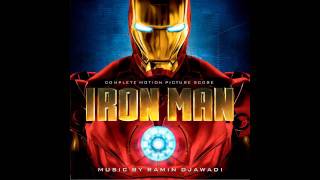 I Am Iron ManEnd Credits Iron Man Complete Score No SFX Ramin Djawadi [upl. by Neelak]