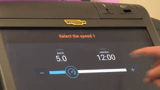 Technogym Treadmill  Speed Shift Tutorial [upl. by Gensler]