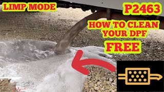 P2463 HOW TO CLEAN YOUR DPF DIY FREE OF CHARGE [upl. by Roxane232]