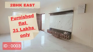 2BHK East facing flats 31 lakhs  ID003 [upl. by Eehc272]