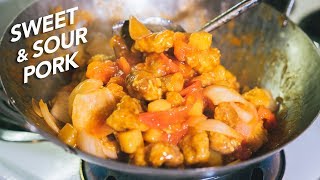 Sweet and Sour Pork 咕噜肉 in the Air Fryer  Takeout Favourites [upl. by Eirroc]