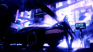 NightRunner Series Vol 3  Johnny Silverhand 4K ║CYBERPUNK║RETROWAVE║MIX║ [upl. by Cleavland]