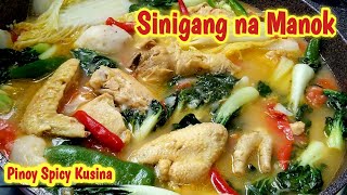 How to cook Sinigang Manok  Tasty Sinigang Recipe [upl. by Ydiarf164]