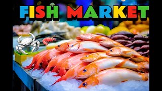 Fish Market in Kakinada Harbour [upl. by Jochbed413]