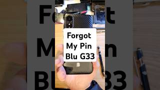 I Forgot my Pin Pattern or Password Blu G33 [upl. by Lorollas]