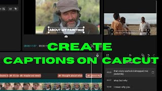 How to Add Captions in Capcut  Auto Subtitles [upl. by Piggy638]