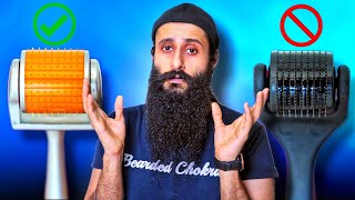 Real vs Fake Dermaroller  Watch This Before Buying  Bearded Chokra [upl. by Thatcher]