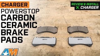 20152023 Charger PowerStop Z26 Extreme Street CarbonCeramic Brake Pads Review amp Install [upl. by Carter]