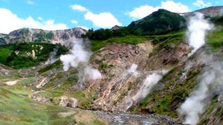 Valley of the Geysers  Долина гейзеров  Kamchatka Камчаmка [upl. by Names]