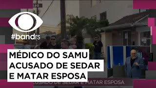 Entrevista com a diretora do IGP sobre o caso do médico do samu acusado de matar a esposa [upl. by Nwahsor]