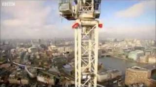 BBC Climbing up The Shard Crane [upl. by Terr]