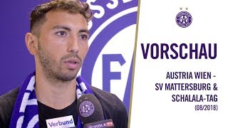 Vorschau Austria Wien  SV Mattersburg [upl. by Amora]