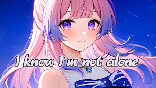 Alan Walker  Alone Sped Up Lyrics 8D Nightcore  USE HEADPHONES 🎧 [upl. by Nigle]