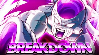 Dragon Ball Legends WHAT AM I READING LF FULL POWER FRIEZA COMPLETE BREAKDOWN [upl. by Tirb727]