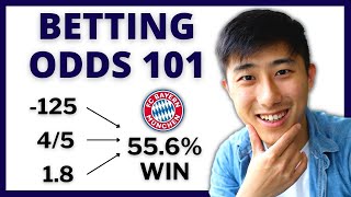 Betting Odds Explained  Sports Betting 101 [upl. by Janelle]