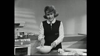 Cakes and Puddings with Fanny Cradock 1966  BBC [upl. by Husha276]