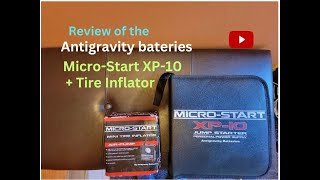 Review of the Anti Gravity MicroStart XP 10  Micro Start Tire Inflator [upl. by Georgeanne889]